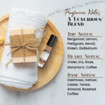 Flannel Grey Cafe Men Fragrance Body Oil - Image 5