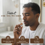 Flannel Grey Cafe Men Fragrance Body Oil - Image 6