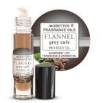 Flannel Grey Cafe Men Fragrance Body Oil