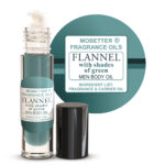Flannel With Shades of Green Men Fragrance Body Oil