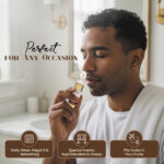 Flannel With Shades of Grey & Cherry Men Fragrance Body Oil - Image 6