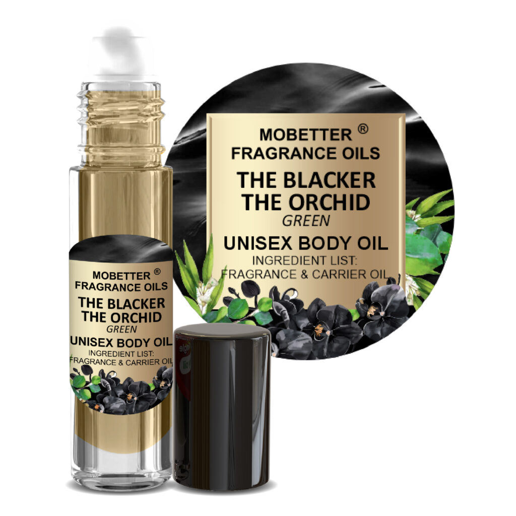 MOBETTER FRAGRANCE OILS The Blacker The Orchid Green Fragrance Body Oil for Unisex