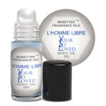 L'Homme Libre Your So Loved 1 Oz Perfume Fragrance Body Oil for Men