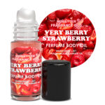 Very Berry Strawberry 1 Oz Perfume Fragrance Body Oil for Women