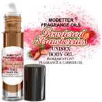 Powdered Strawberries Fragrance Body Oil for Unisex