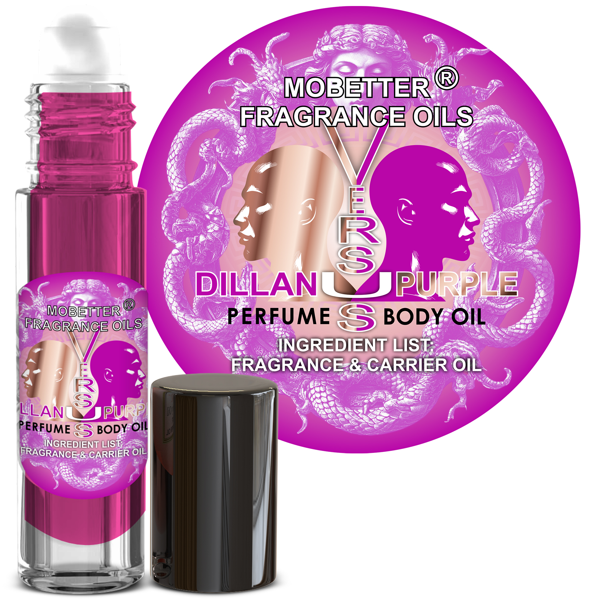 B0G5BMK2XG.MAIN Dillan Versus Purple Fragrance Body Oil for Women - Image 1