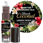 Black Coconut Fragrance Body Oil for Unisex