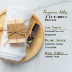 Black Coconut Fragrance Body Oil for Unisex - Image 4