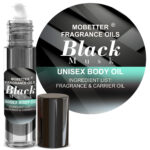 Black Musk Fragrance Body Oil for Unisex