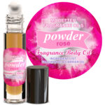 Powder Rose Fragrance Body Oil for Unisex