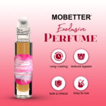 Powder Rose Fragrance Body Oil for Unisex - Image 2