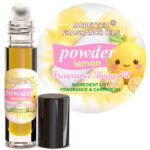 Powder Lemon Fragrance Body Oil for Unisex