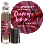 Cherry Leather Fragrance Body Oil for Unisex