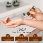 Chocolate Peaches Fragrance Body Oil for Unisex - Image 5