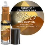 Blurry Black Fragrance Body Oil for Men