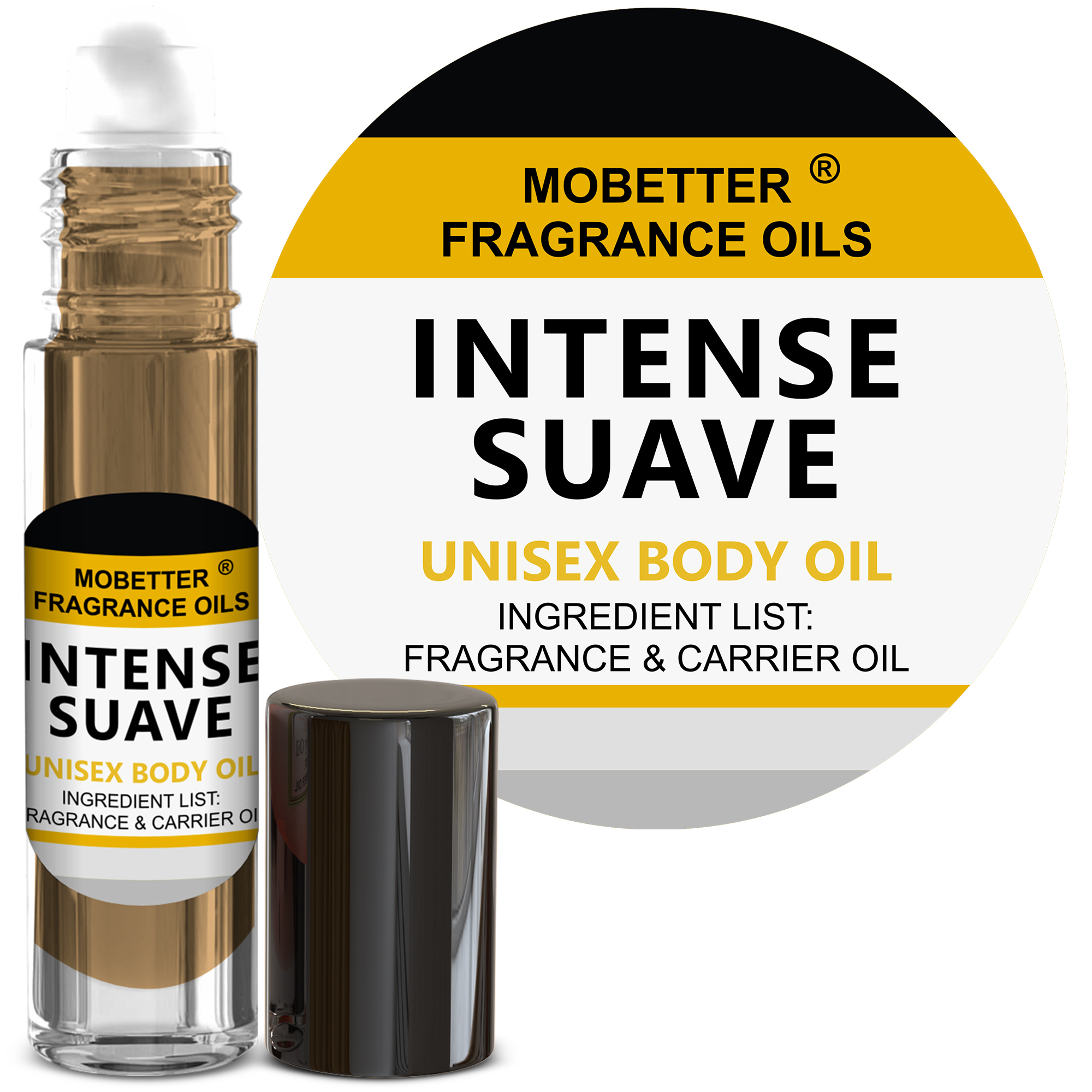 B0GYV6W2KD.MAIN Intense Suave Fragrance Body Oil for Unisex - Image 1