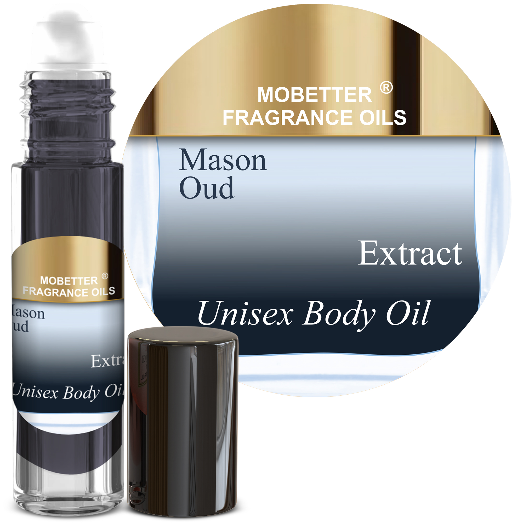 B0GYV762WX.MAIN Mason Oud Extract Fragrance Body Oil for Unisex - Image 1