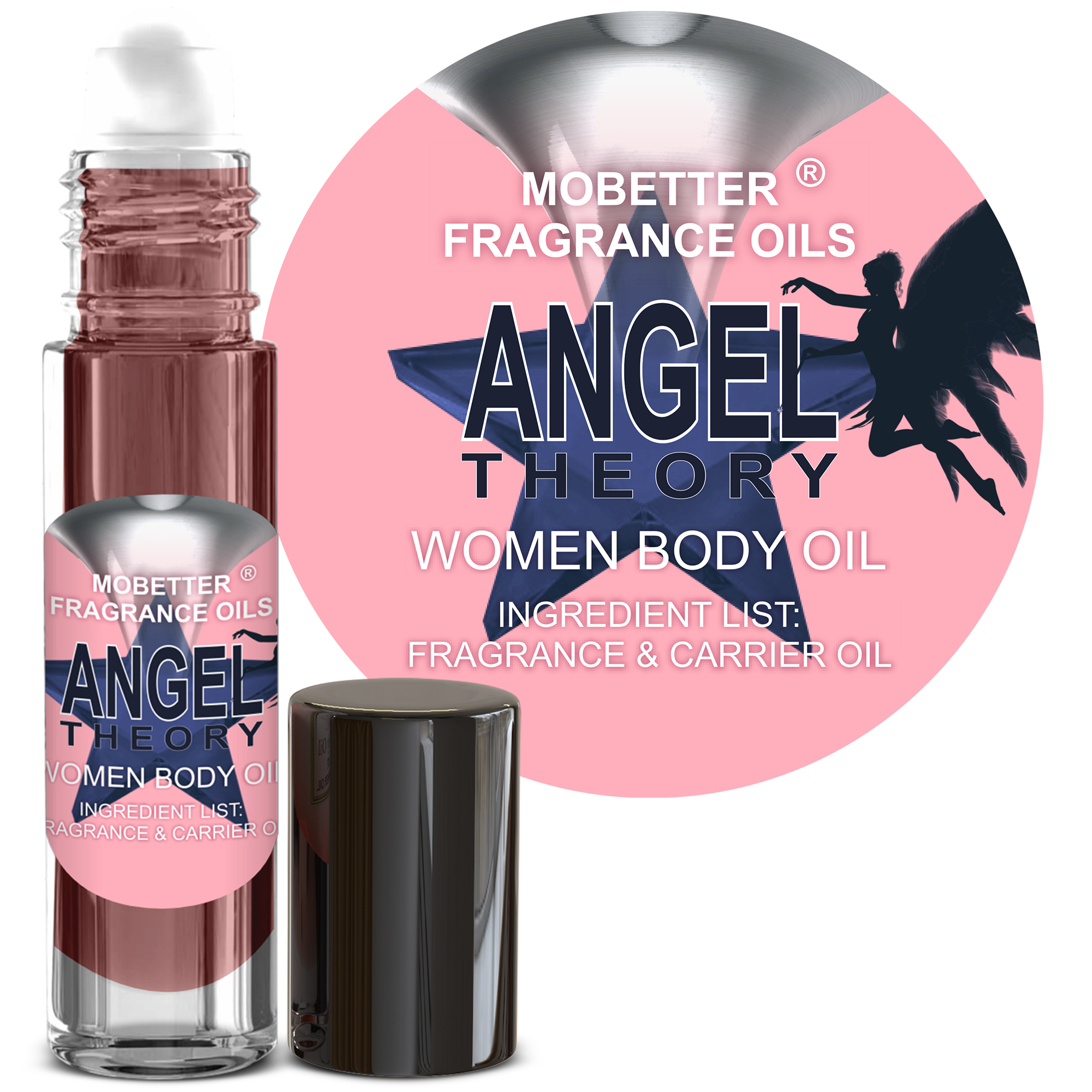 B0GYV9R6DD.MAIN Angel Theory Fragrance Body Oil for Women - Image 1