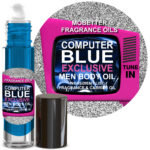 Computer Blue Exclusive Fragrance Body Oil for Men