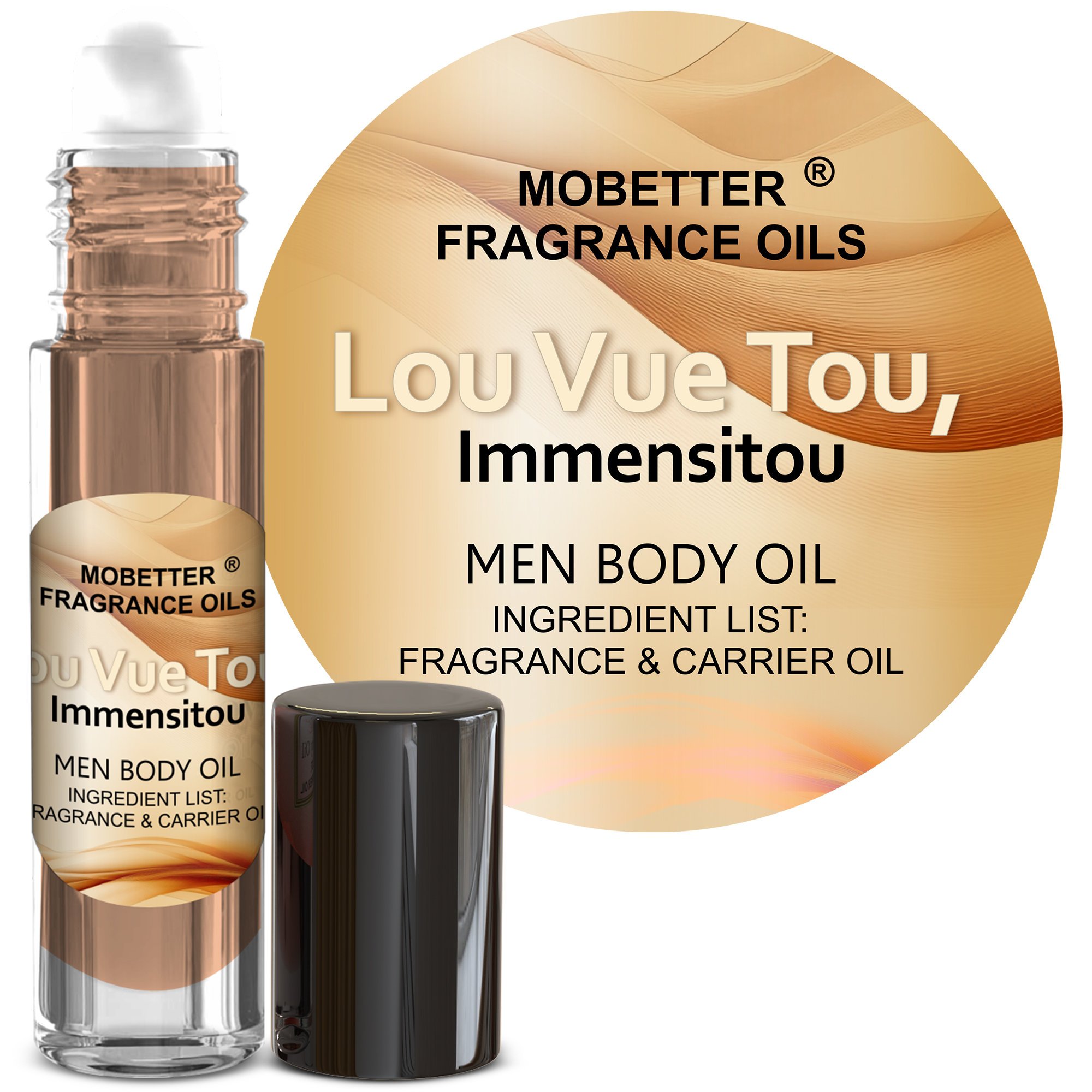B0GYVQGMHL.MAIN Lou Vue Tou, Immensitou Fragrance Body Oil for Men - Image 1