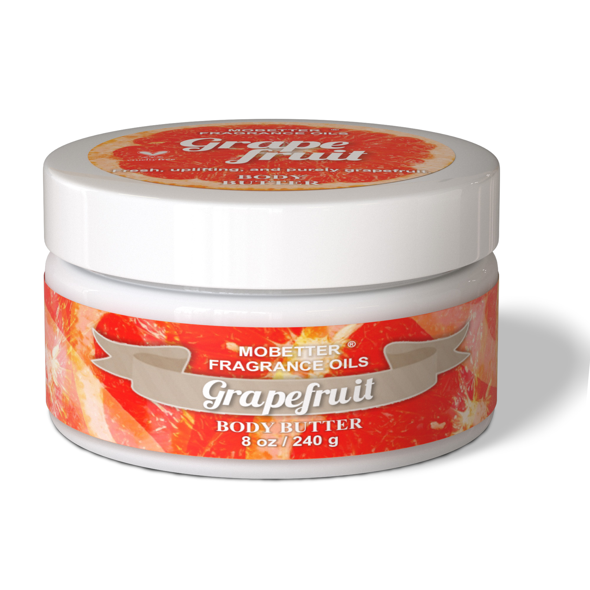 B0GZBX1LCS.MAIN Grape Fruit 8 Oz Body Butter for Unisex - Image 1