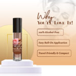 Teakwood Rose Fragrance Body Oil for Women - Image 3
