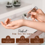 Teakwood Rose Fragrance Body Oil for Women - Image 5