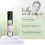 Pace Races Invicious Men Cologne Body Oil 1/3 oz roll on Glass Bottle - Image 3