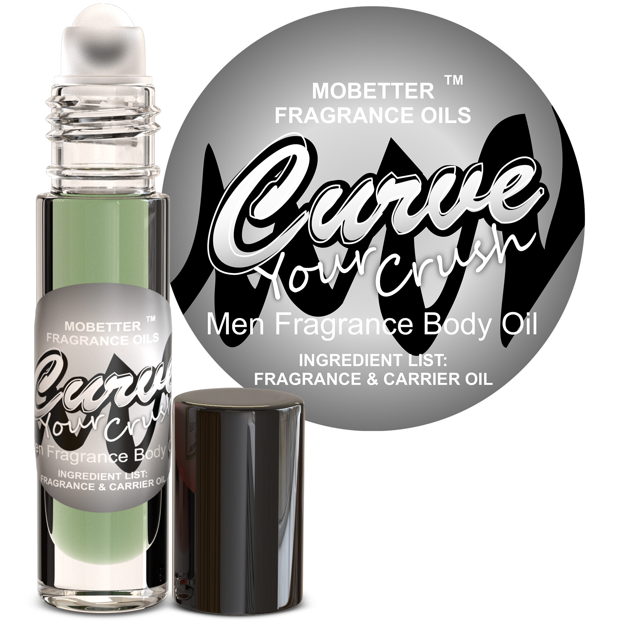 B09525KMWL.MAIN Curve Your Crush Men Cologne Body Oil - Image 1