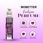 Credo The Silk Queen Perfume Body Oil 1/3 oz roll on Glass Bottle - Image 2