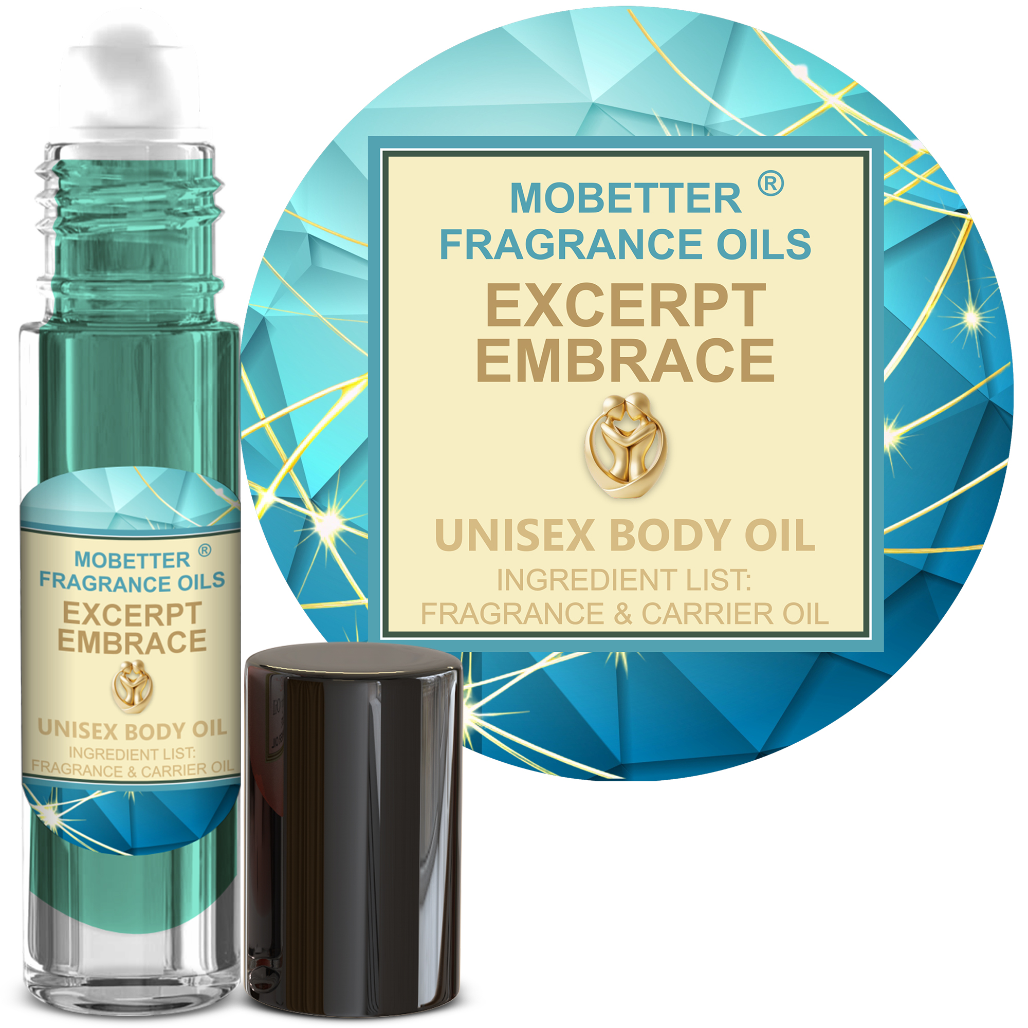 B0HBLB7FX6.MAIN Excerpt Embrace Fragrance Body Oil for Unisex - Image 1