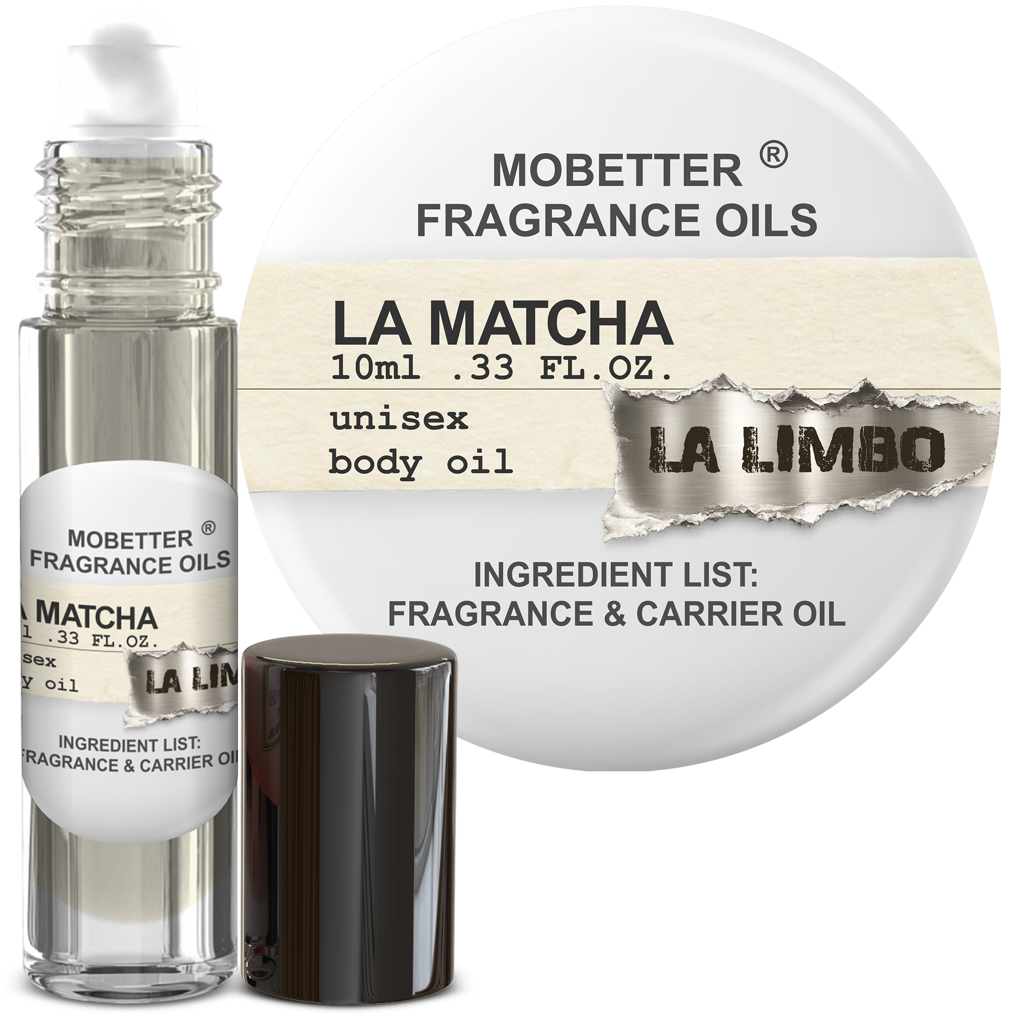 B0HBLGBT1Q.MAIN La Matcha La Limbo Fragrance Body Oil for Unisex - Image 1
