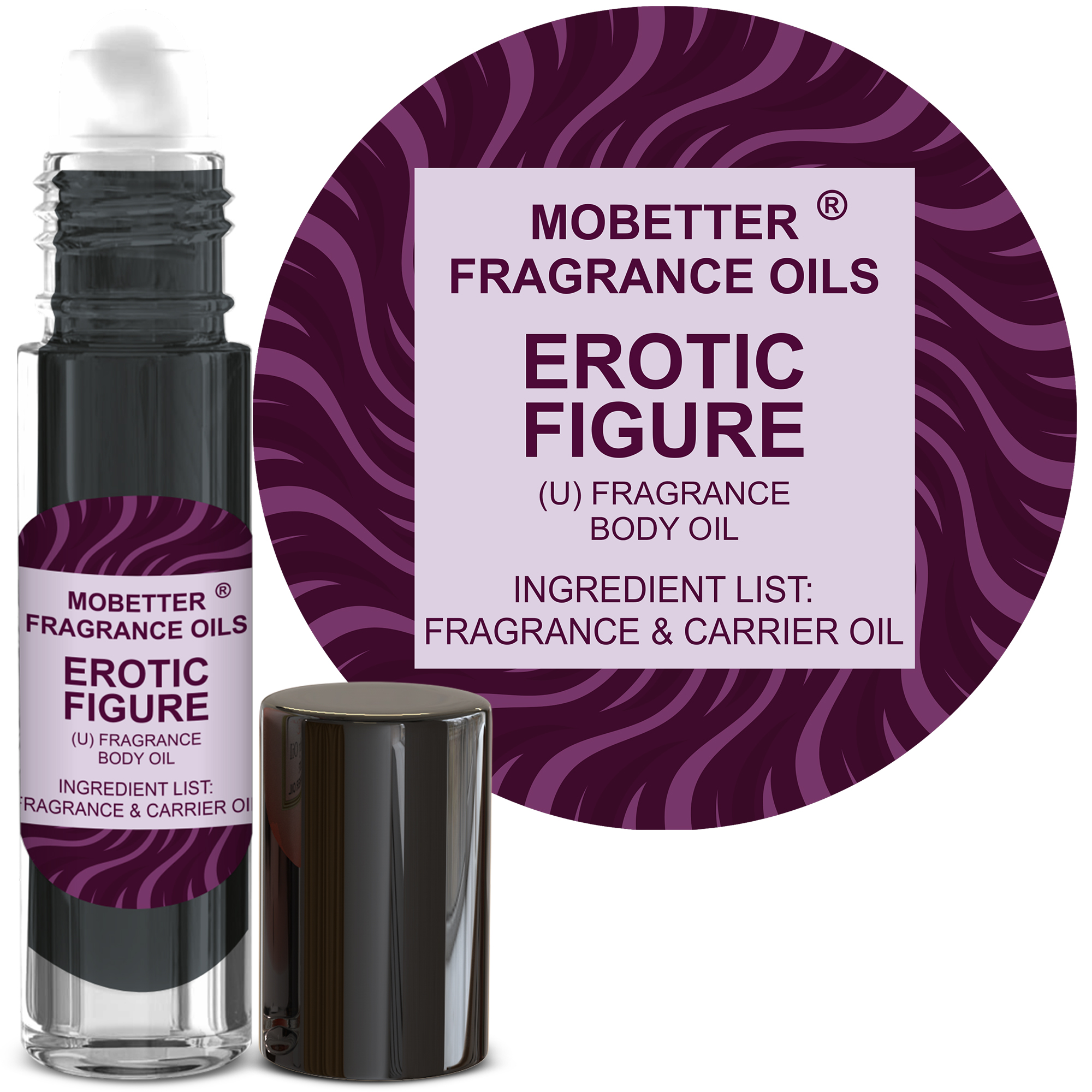 B0HBLGQQR8.MAIN Erotic Figure Fragrance Body Oil for Unisex - Image 1