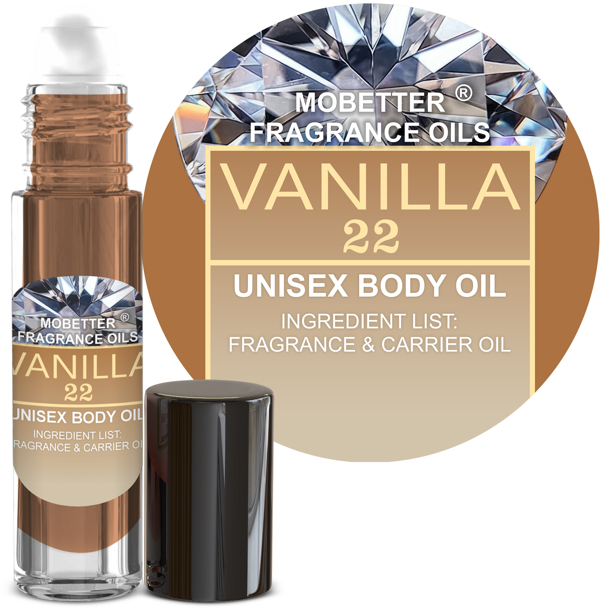 B0HBLKR1SF.MAIN Vanilla 22 Fragrance Body Oil for Unisex - Image 1