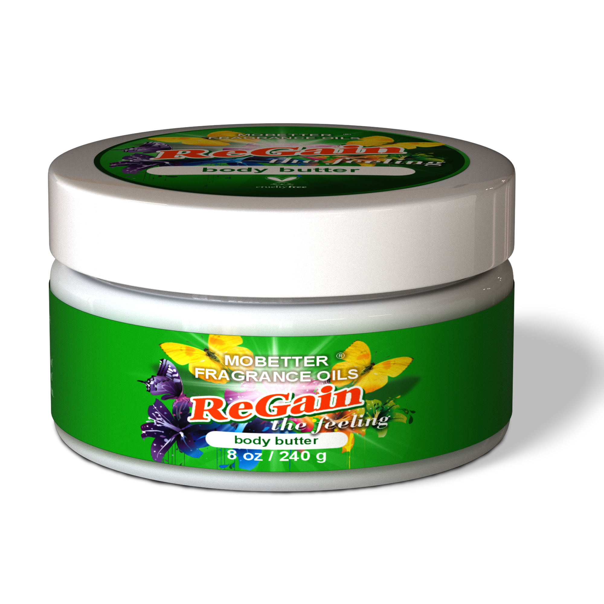 B0HDR6728L.MAIN Regain the Feeling 8 Oz Body Butter for Unisex - Image 1