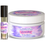 Powder Intense Body Butter & Body Oil Set, Moisturizing Body Care, Nourishing Feel, Long-Lasting Scent