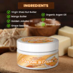 Peaches & Cream Body Butter & Body Oil Set, Moisturizing Body Care, Nourishing Feel, Long-Lasting Scent - Image 5