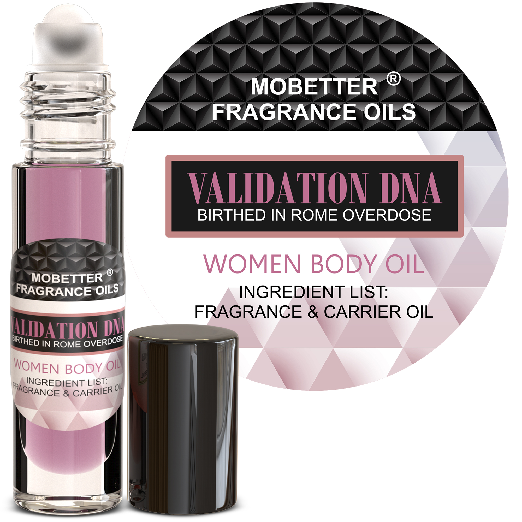 B0HL4XR3QX.MAIN Validation DNA Birthed in Rome Overdose Fragrance Body Oil for Women - Image 1