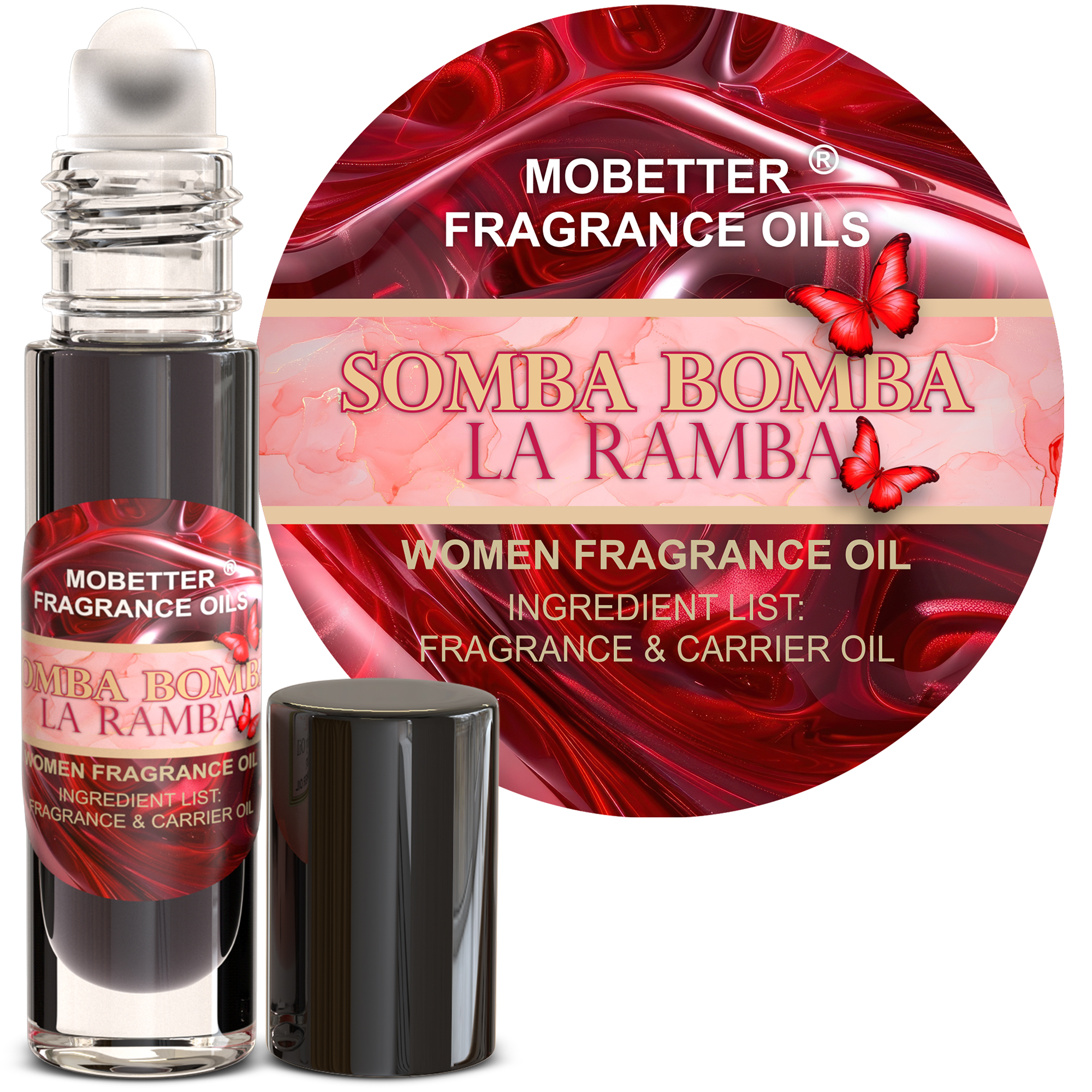 B0HL5GW9H8.MAIN Somba Bomba La Ramba Fragrance Body Oil for Women - Image 1